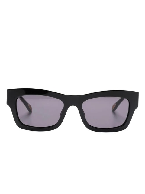 Zadig&Voltaire stud-embellished logo sunglasses - Black - zdjęcie produktu nr 1