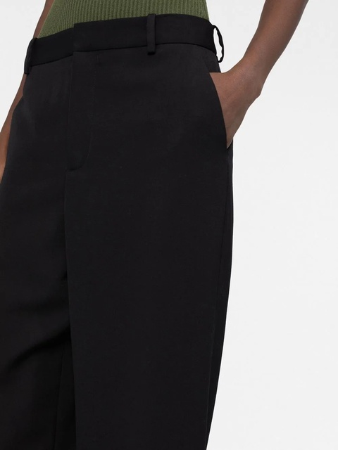 Balmain mid-rise wide-leg trousers - Black - zdjęcie produktu nr 1