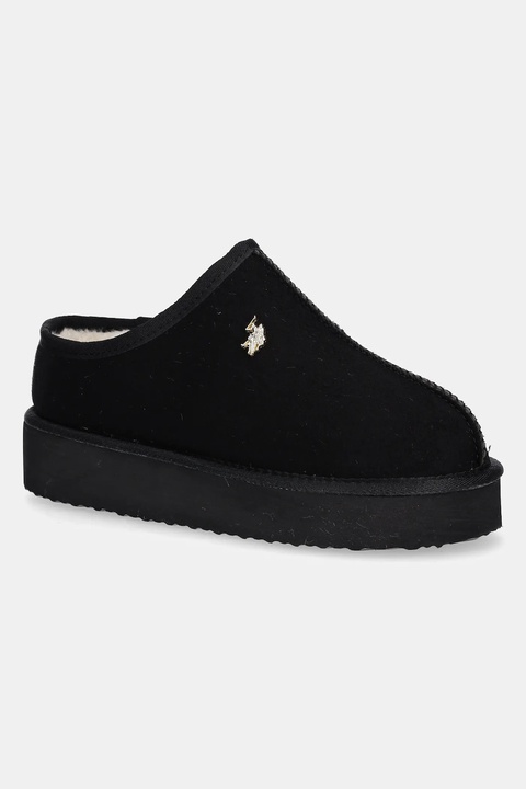 U.S. Polo Assn. kapcie VERA001 kolor czarny VERA001W/EH1 - zdjęcie produktu nr 1