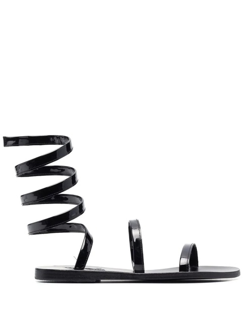 Ancient Greek Sandals Ofis wraparound-ankle sandals - Black - zdjęcie produktu nr 1