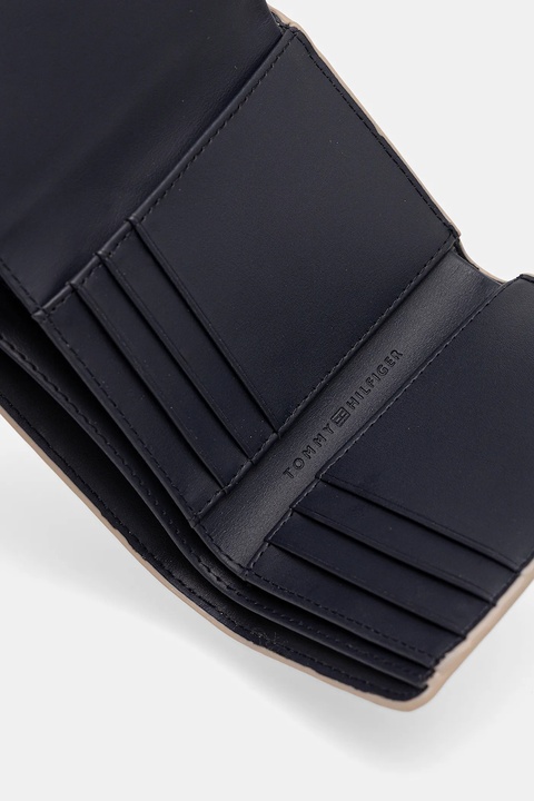 Tommy Hilfiger portfel damski kolor beżowy AW0AW17737 - zdjęcie produktu nr 2