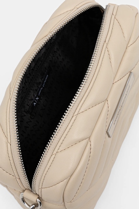 Armani Exchange torebka kolor beżowy 949158 4R742 - zdjęcie produktu nr 1