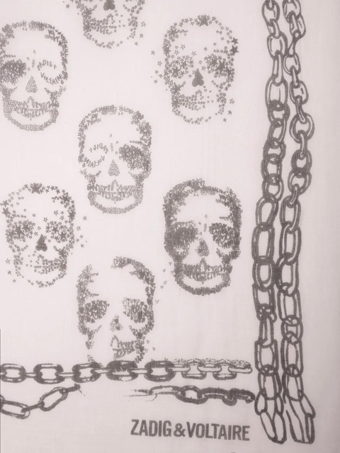 Zadig&Voltaire Kerry scarf - Neutrals - zdjęcie produktu nr 2