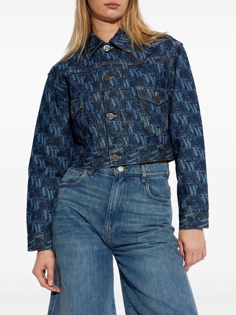 Vivienne Westwood buttoned patterned jacket - Blue - zdjęcie produktu nr 2