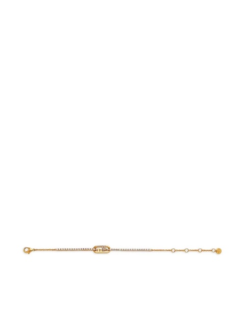 FENDI O'Lock-motif crystal bracelet - Gold - zdjęcie produktu nr 1