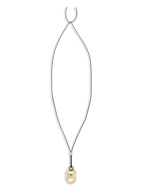Tory Burch leather necklace - Black - zdjęcie produktu nr 2