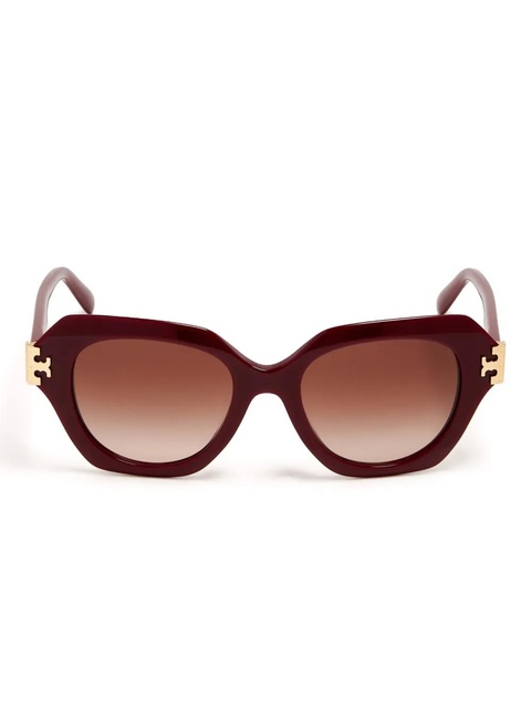 Tory Burch Eleanor sunglasses - Red - zdjęcie produktu nr 1