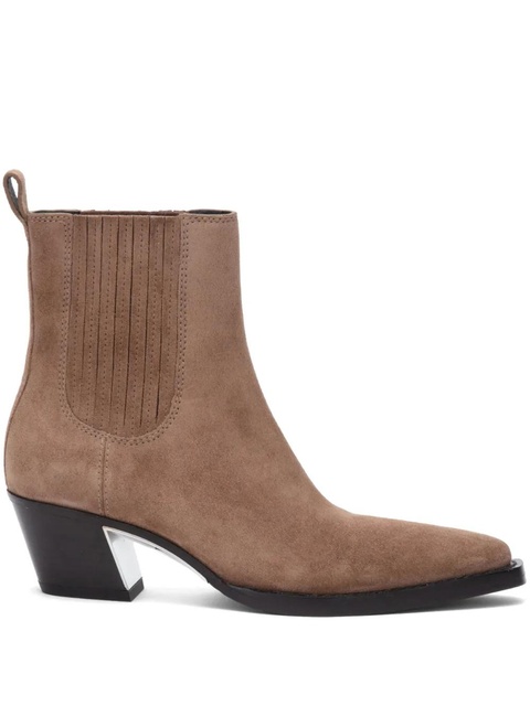 3.1 Phillip Lim Downtown 60mm suede boots - Brown - zdjęcie produktu nr 2