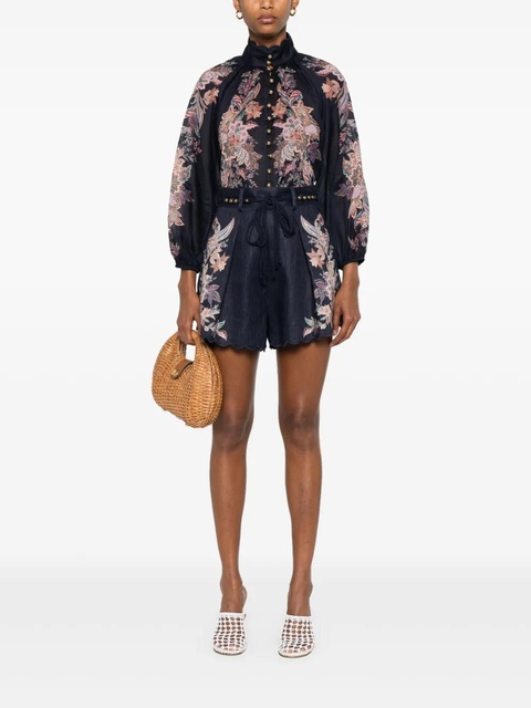 ZIMMERMANN Rhiannon shorts - Blue - zdjęcie produktu nr 1