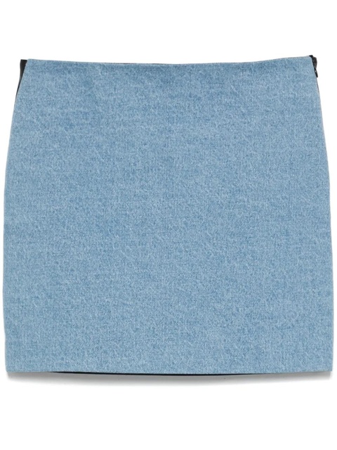 Nanushka denim mini skirt - Blue - zdjęcie produktu nr 1