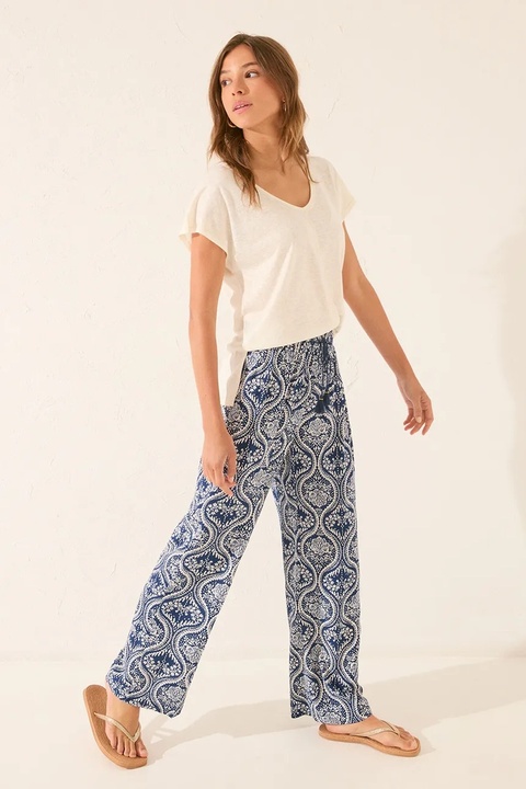 women'secret spodnie piżamowe damska kolor granatowy 3702236 - zdjęcie produktu nr 2