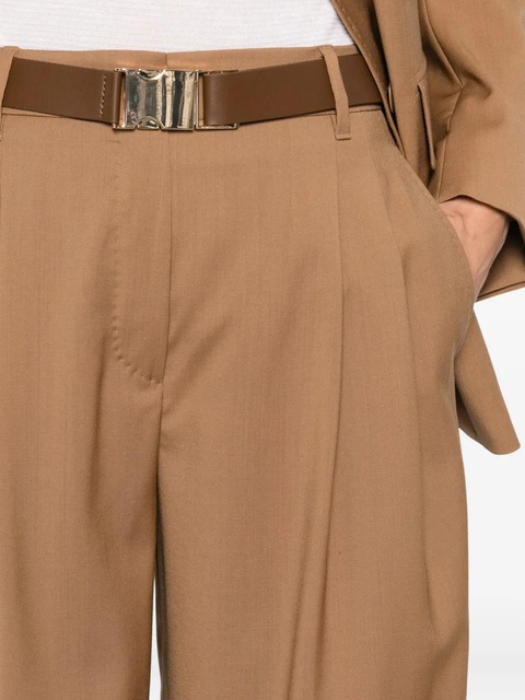 Max Mara virgin wool single-breasted blazer - Brown - zdjęcie produktu nr 2