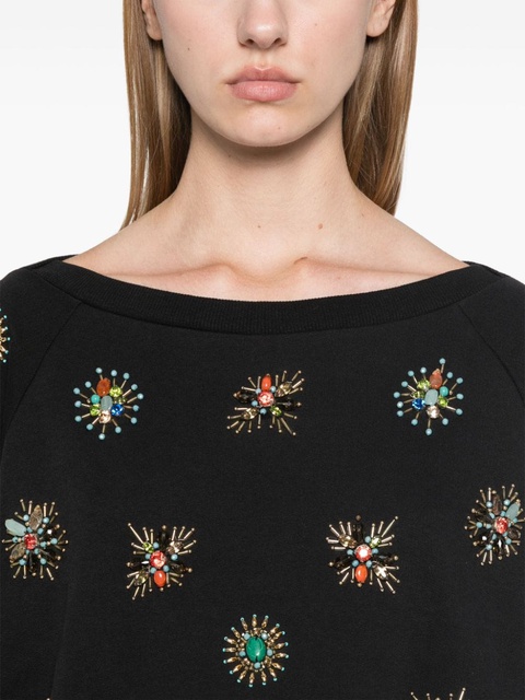PUCCI embroidered sweatshirt - Black - zdjęcie produktu nr 2