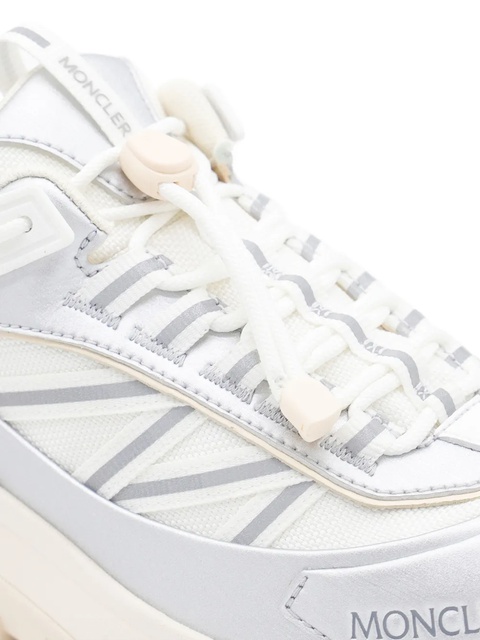 Moncler metallic-panelled sneakers - White - zdjęcie produktu nr 2