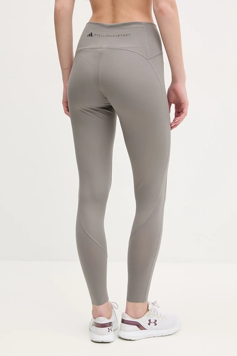 adidas by Stella McCartney legginsy treningowe TruePurpose Optime kolor szary gładkie JJ0129 - zdjęcie produktu nr 1