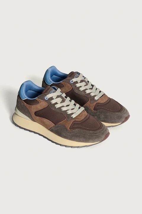 Hoff sneakersy zamszowe CITY AMSTERDAM damskie kolor brązowy 22502013 - zdjęcie produktu nr 2