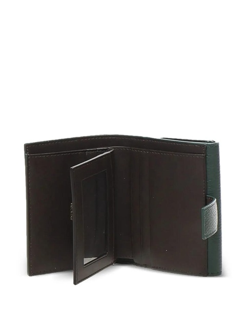 Ferragamo Gancini-plaque calfskin wallet - Green - zdjęcie produktu nr 2