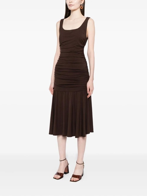 Reformation Kayla dress - Brown - zdjęcie produktu nr 1