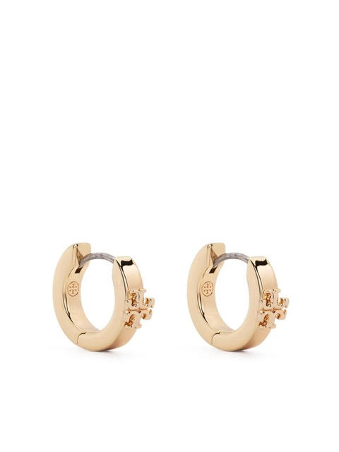 Tory Burch Double T-motif polished earrings - Gold - zdjęcie produktu nr 1