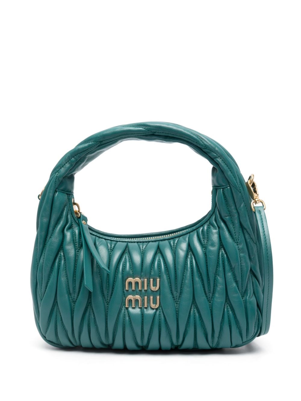 ショルダーバッグ・ポシェット Miu Miu Wander Matelasse Suede Shoulder Bag Miu Miu Women's' Wander Matelassé Suede Mini Shoulder Bag in