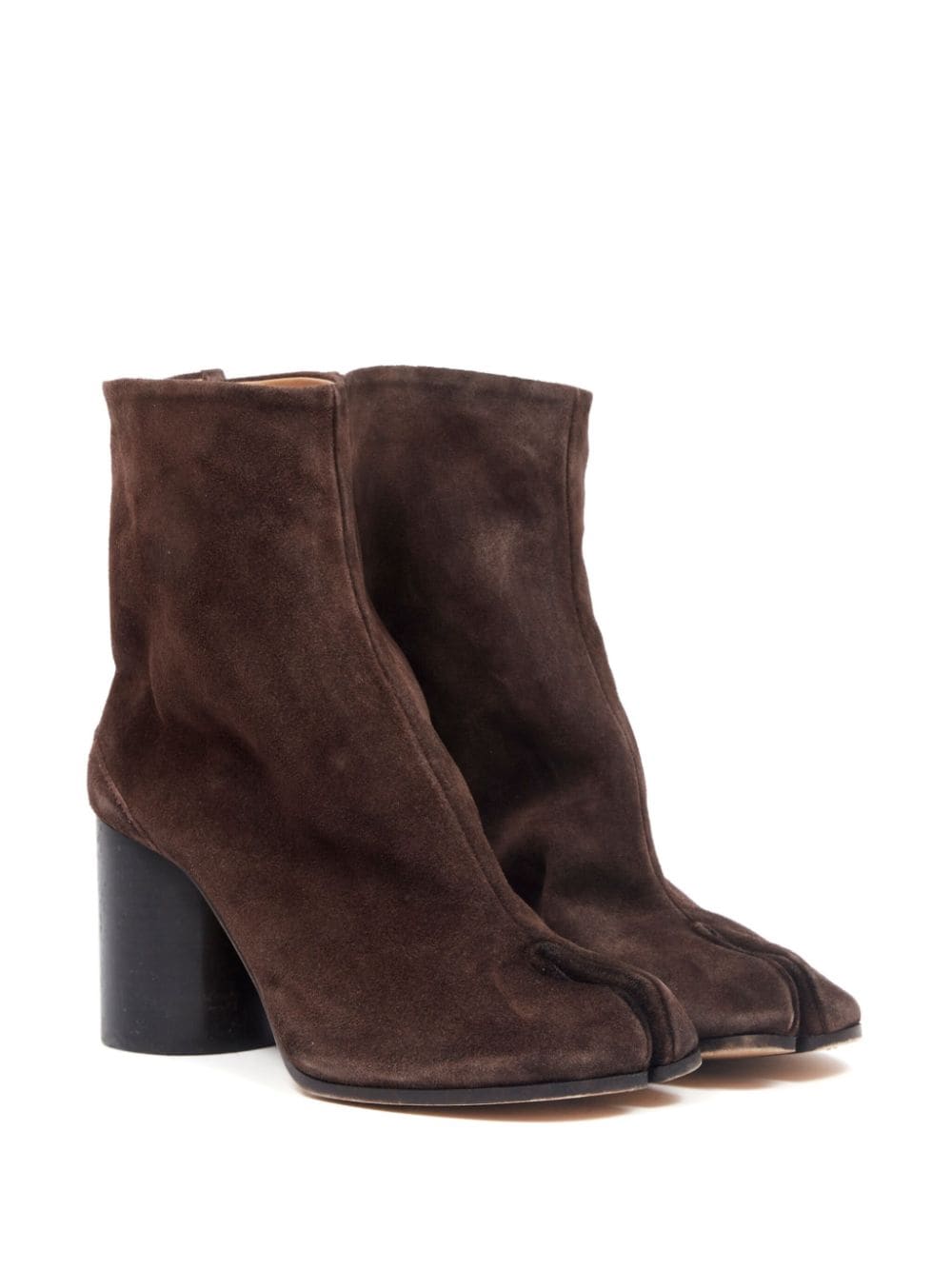 Maison Margiela Tabi 80mm suede ankle boots - Brown za 5 410