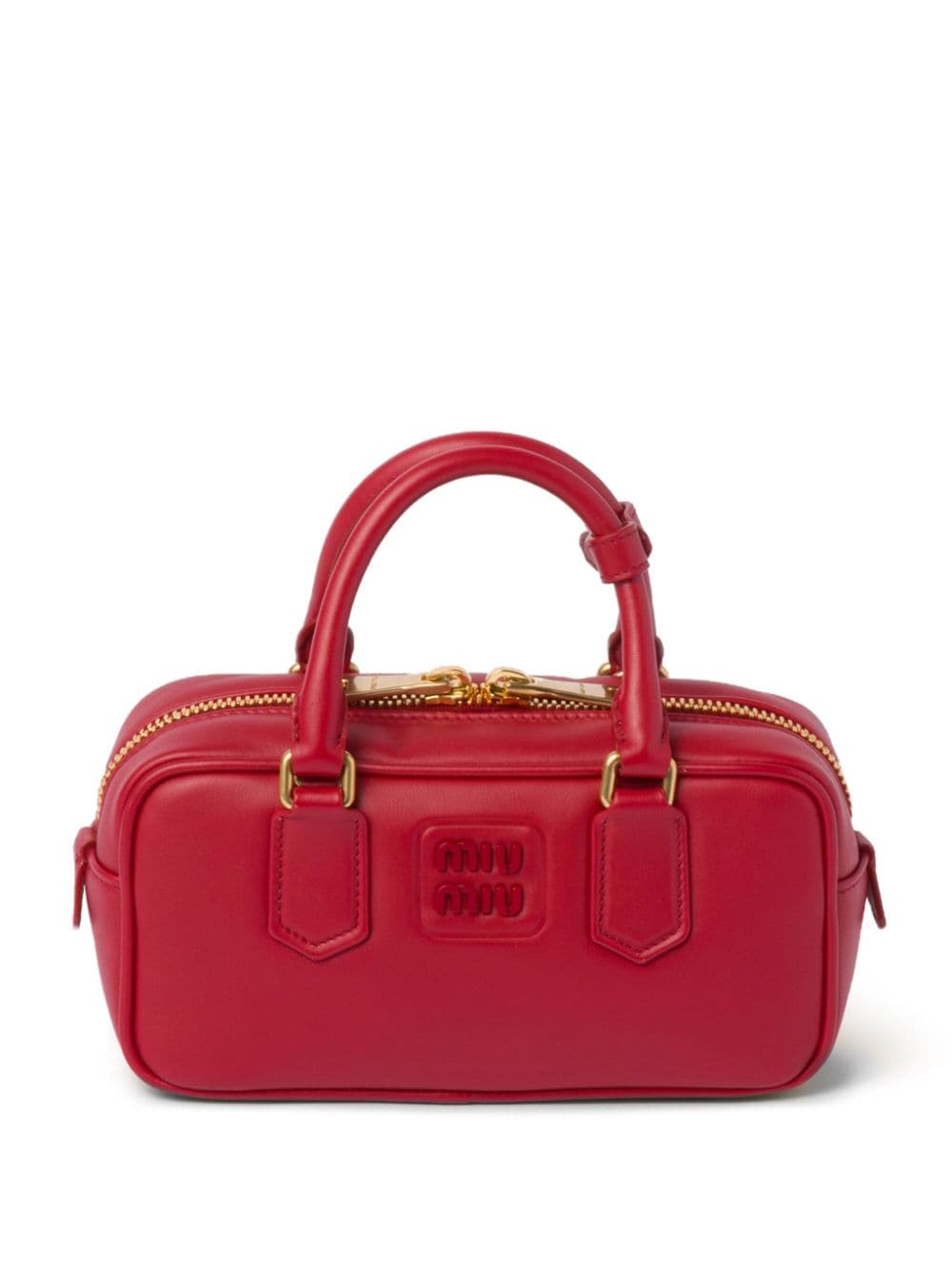 【MIUMIU】相棒バッグに★ Arcadie スモール レザートートバッグ MIUMIU】相棒バッグに☆ Arcadie スモール レザートートバッグ