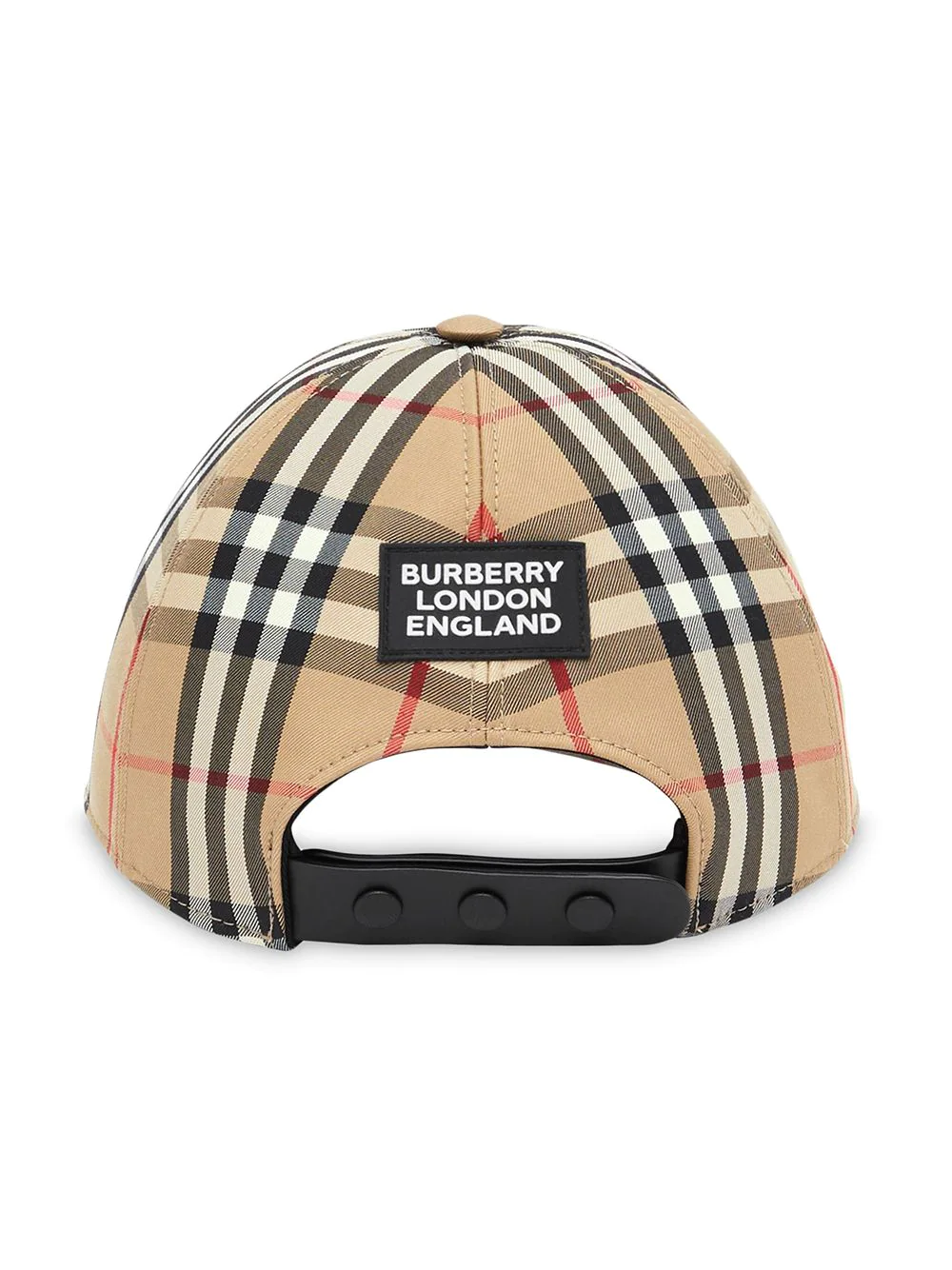 【関税＆送料込み】Burberry Baseball Cap Check Pattern With Burberry check print baseball cap - Neutrals za 1 420,00 PLN