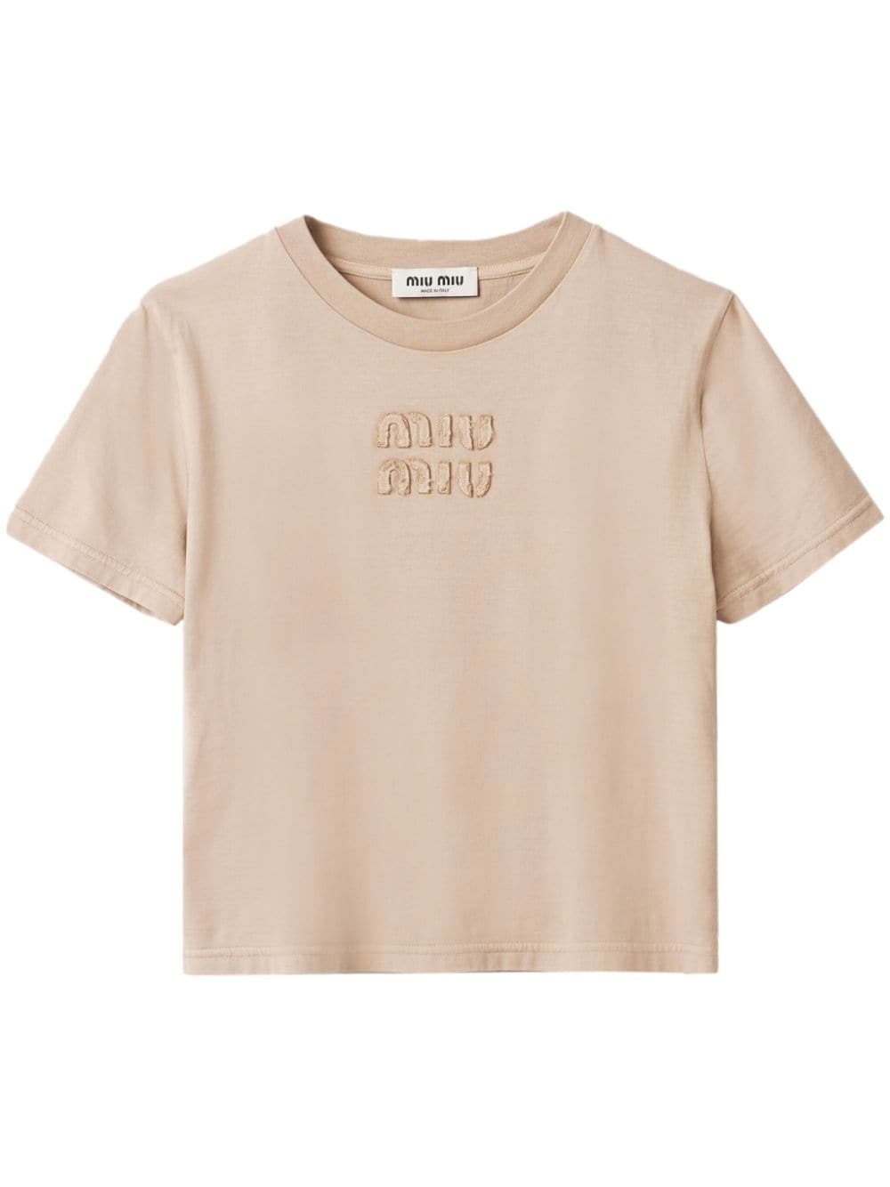 Tシャツ・カットソー MIU MIU COTTON T-SHIRT 27374341_57289800_322.jpg