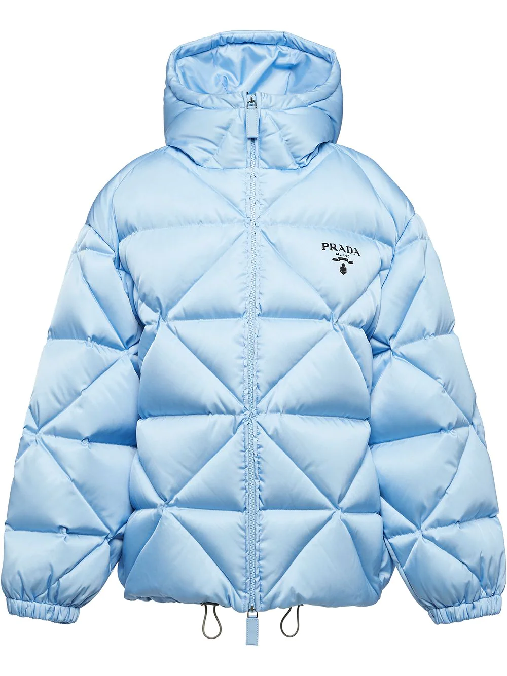 Prada Re-Nylon Gabardine down jacket - Blue za 11 169,00 PLN