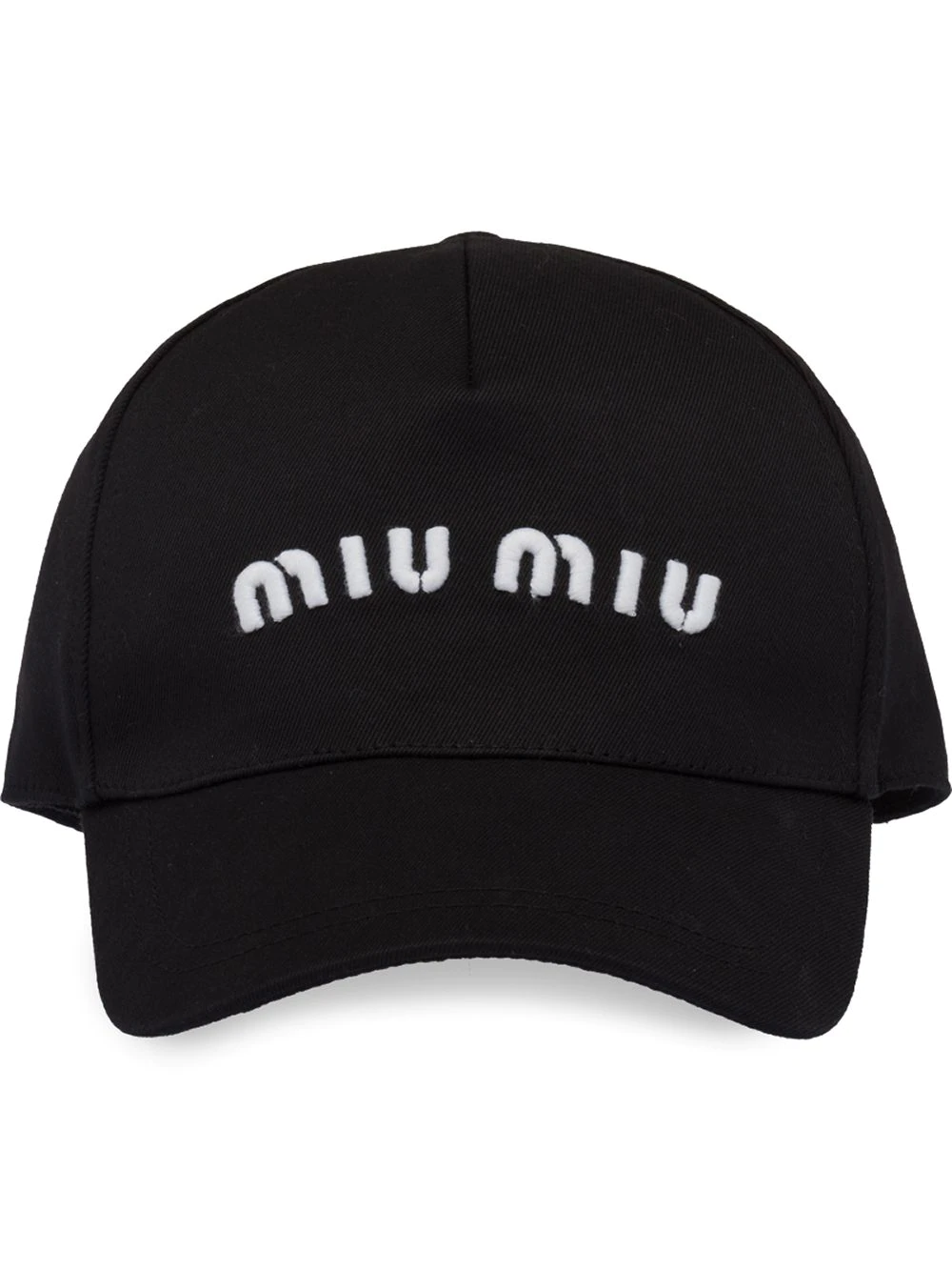 Miu Miu embroidered logo cap - Black za 1 697,00 PLN na
