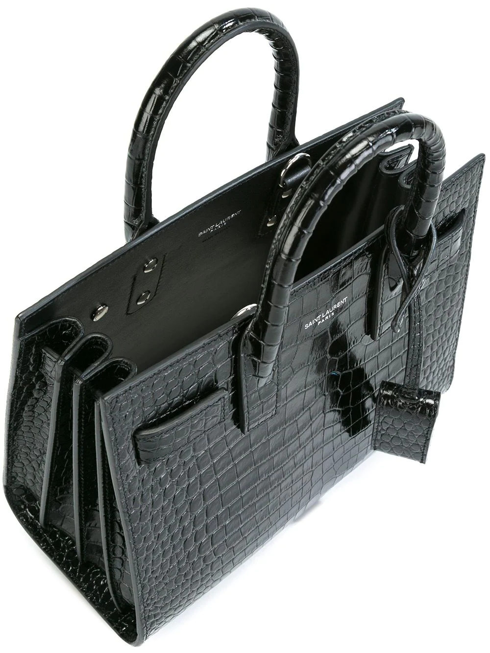 Saint Laurent nano Sac de Jour tote bag - Black za 14 453,00