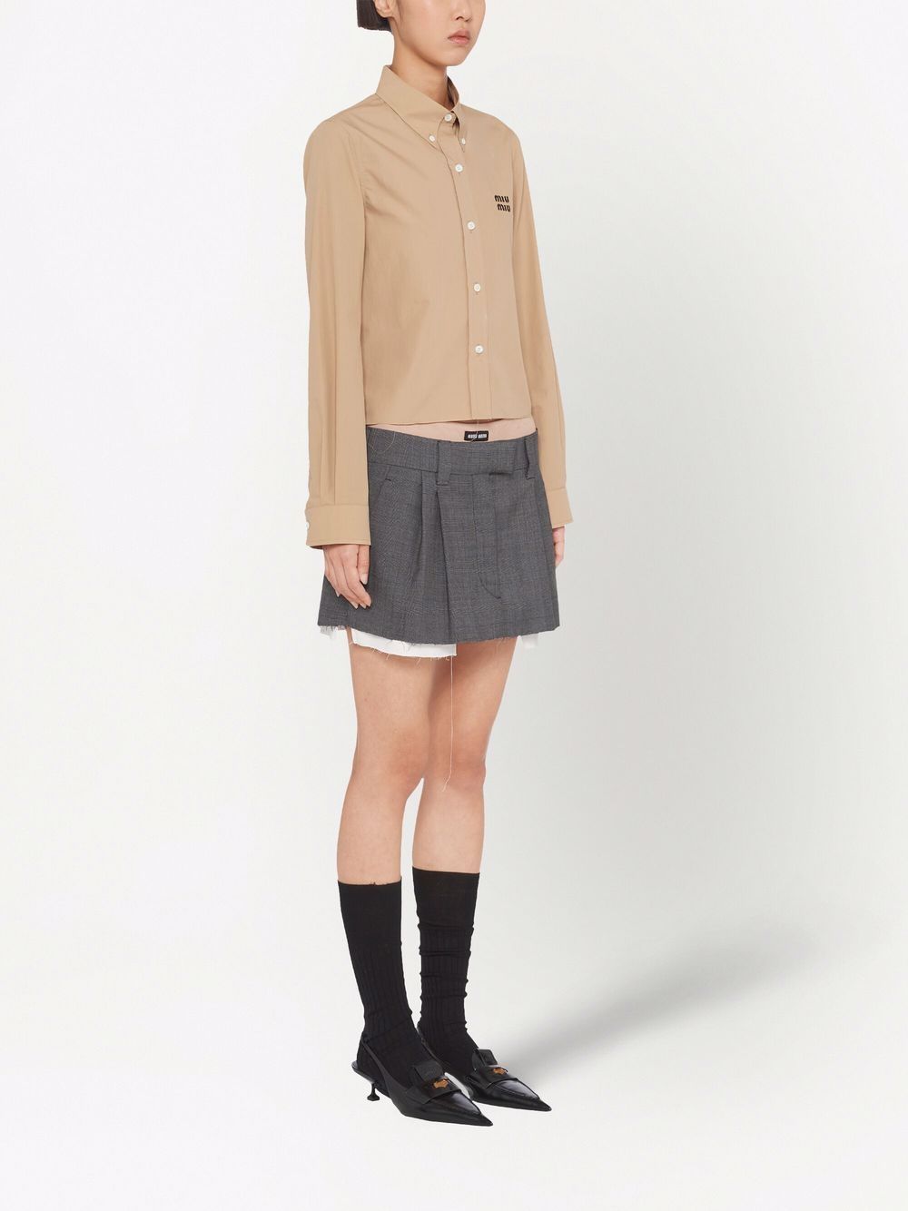 スカート mukcyen MINI SKIRT スカート mukcyen MINI SKIRT mukcyen(ムッシャン)のst lining