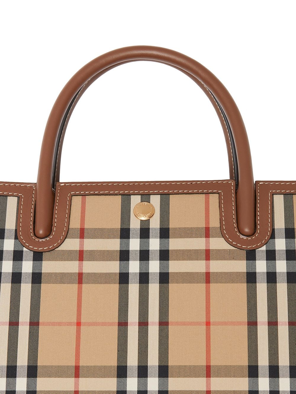 ★ BURBERRY ★ SMALL TITLE 2WAY ハンドバッグ バーバリー ハンドバッグ/ショルダーバッグ/タイトルバッグ