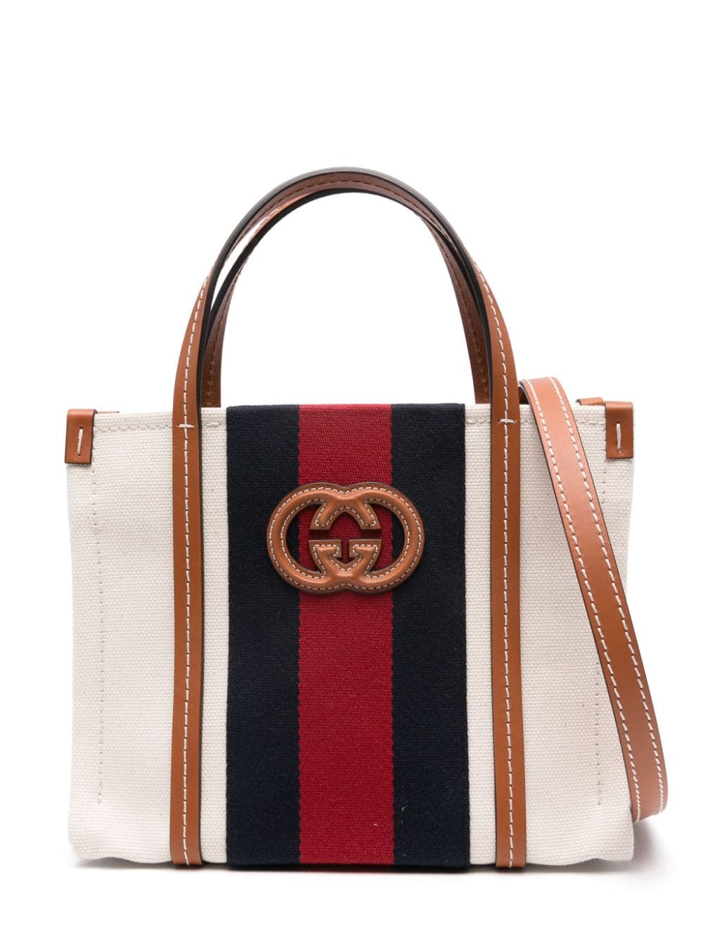 【GUCCI】INTERLOCKING G MINI TOTE BAG Gucci Interlocking G Mini Tote and Shoulder Bag 671623