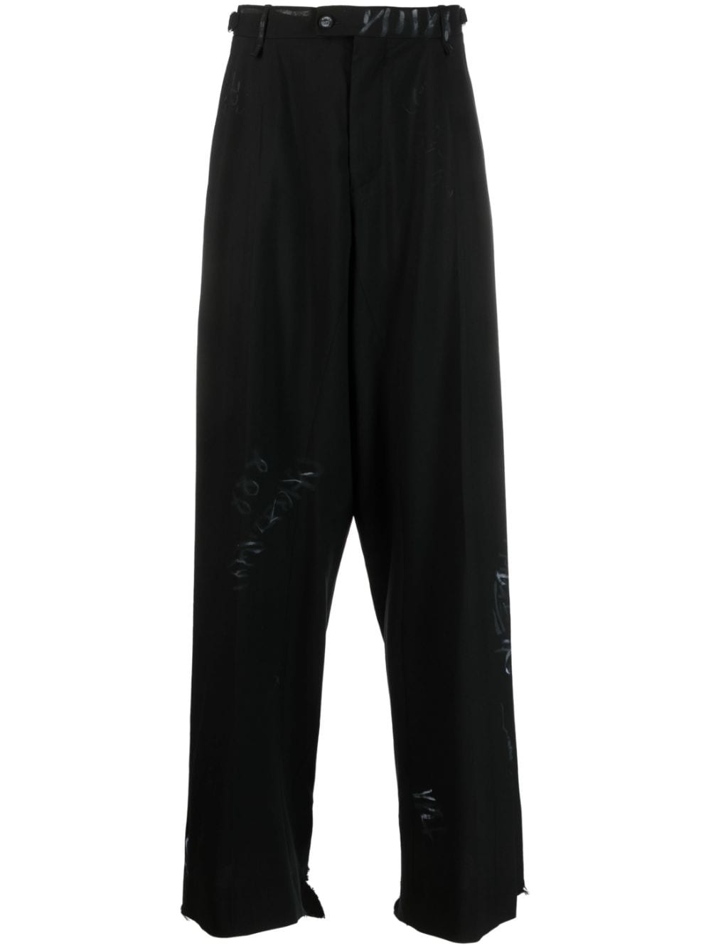 Balenciaga Graffiti Skater tailored trousers - Black za 8