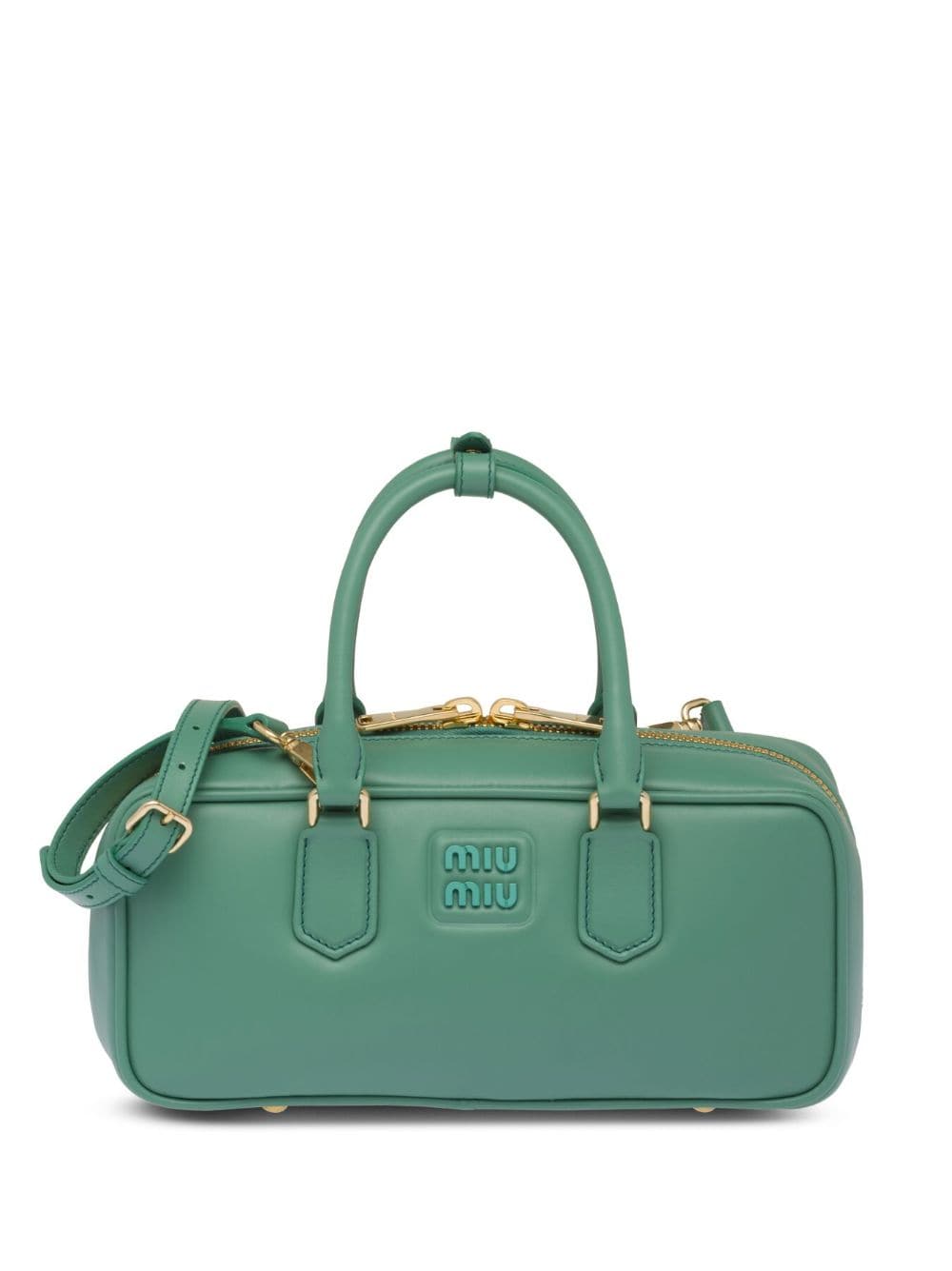 半額 50％OFFの通販 za Green - bag top-handle mini leather Miu Miu 9 PLN 973,00 バッグ