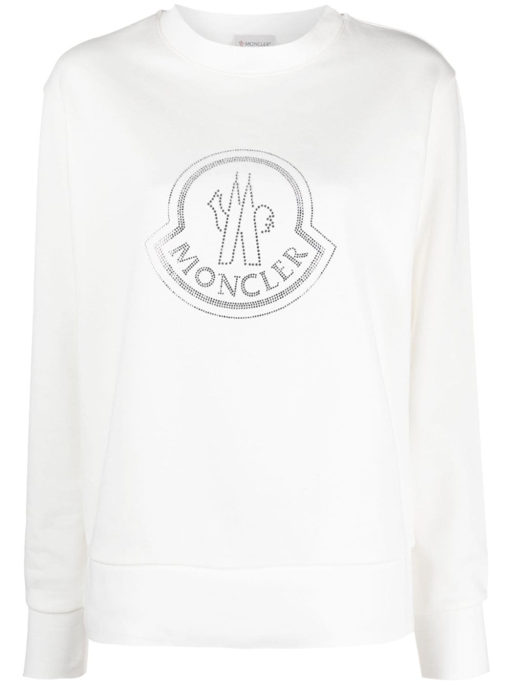 Moncler logo-embellished cotton sweatshirt - White za 2 115
